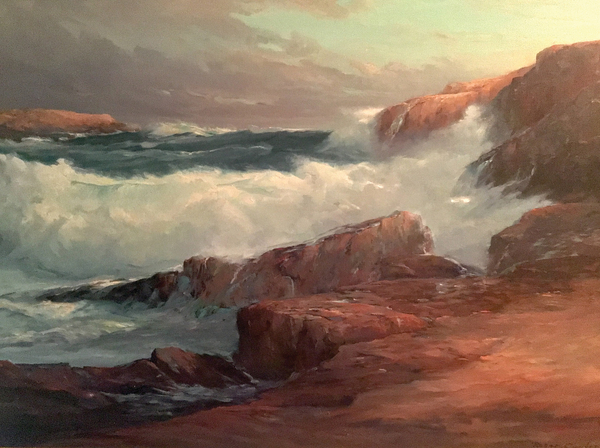 Roger W. Curtis, Westerly Winds, 40 x 50, oil on canvas