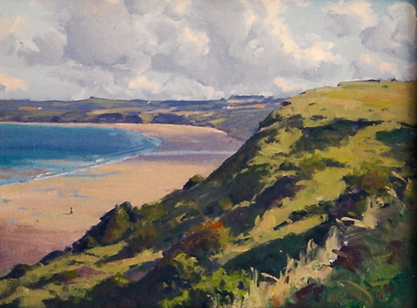 Above Filey Beach