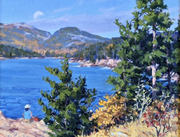 David P. Curtis, Acadia in the Fall (aka Solitude)